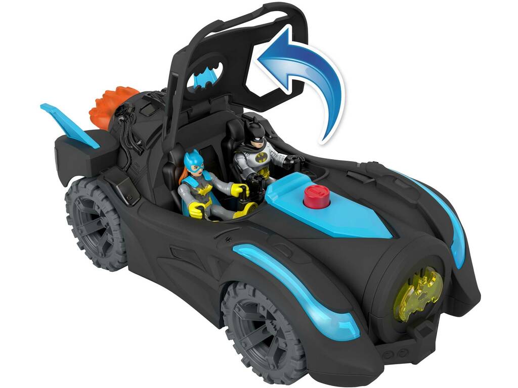 Batmobile Imaginext DC Super Friends avec lumières et sons Mattel HGX96