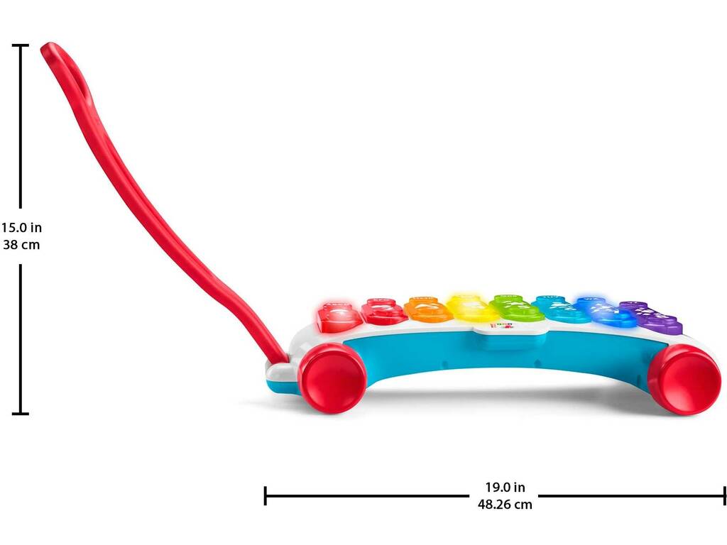 Fisher Price Xylophone géant lumineux Mattel HJK38