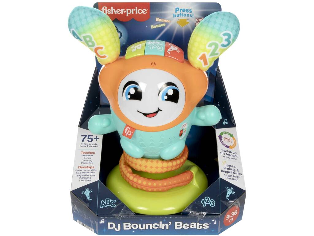 Fisher Price DJ Bouncin Beats Mattel HJP91