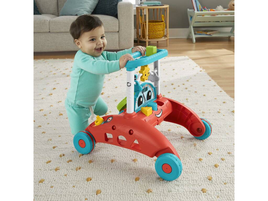 Fisher Price Girello Steady Speed con 2 Lati Mattel HJP46