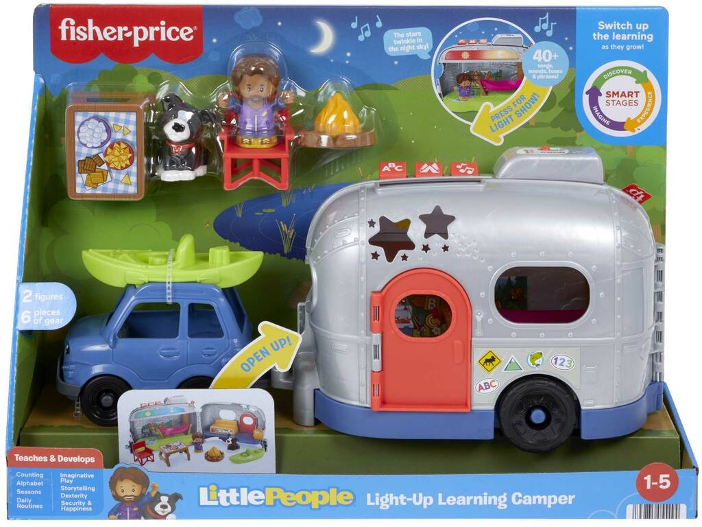 Fisher Price Little People Caravan di apprendimento luminoso Mattel HJN41