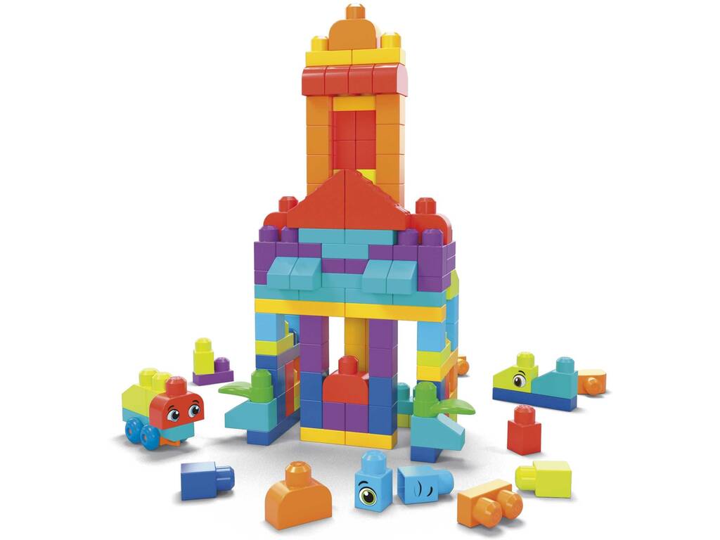 Mega Bloks Borsa Grande 150 Pezzi Mattel HHM96