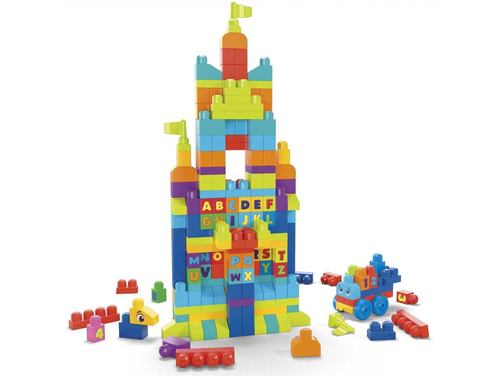 Mega Bloks Borsa Extra Grande 300 Pezzi Mattel HHM97