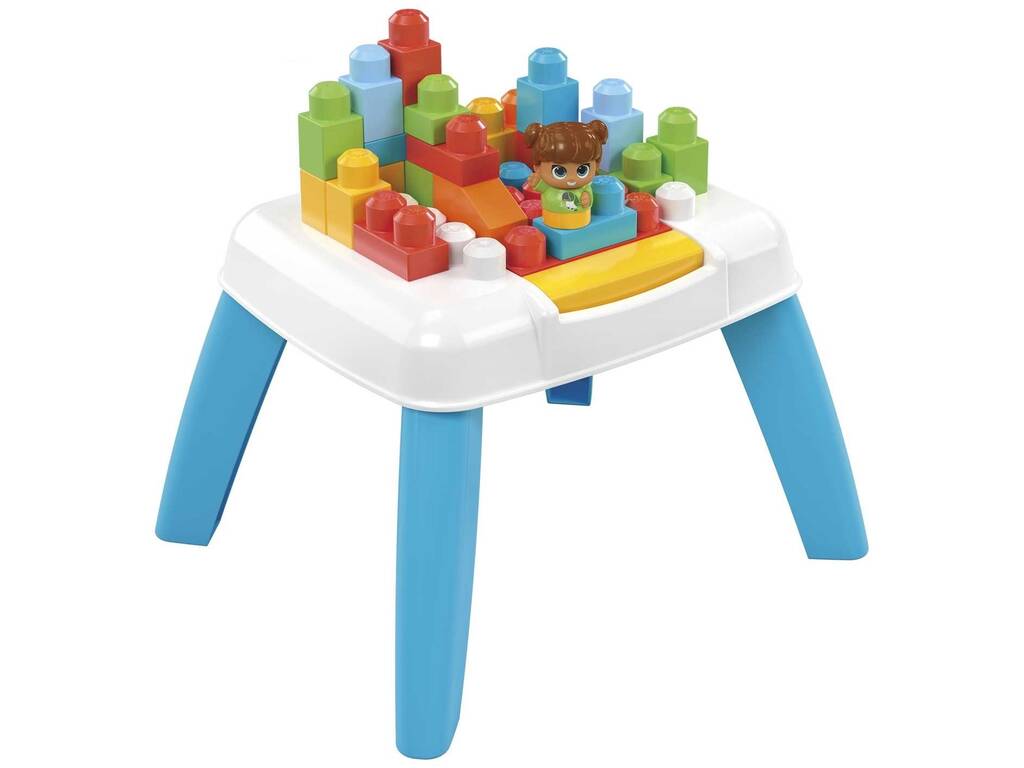 Mega Bloks Tavolo Costruisci e Distruggi Mattel HHM99