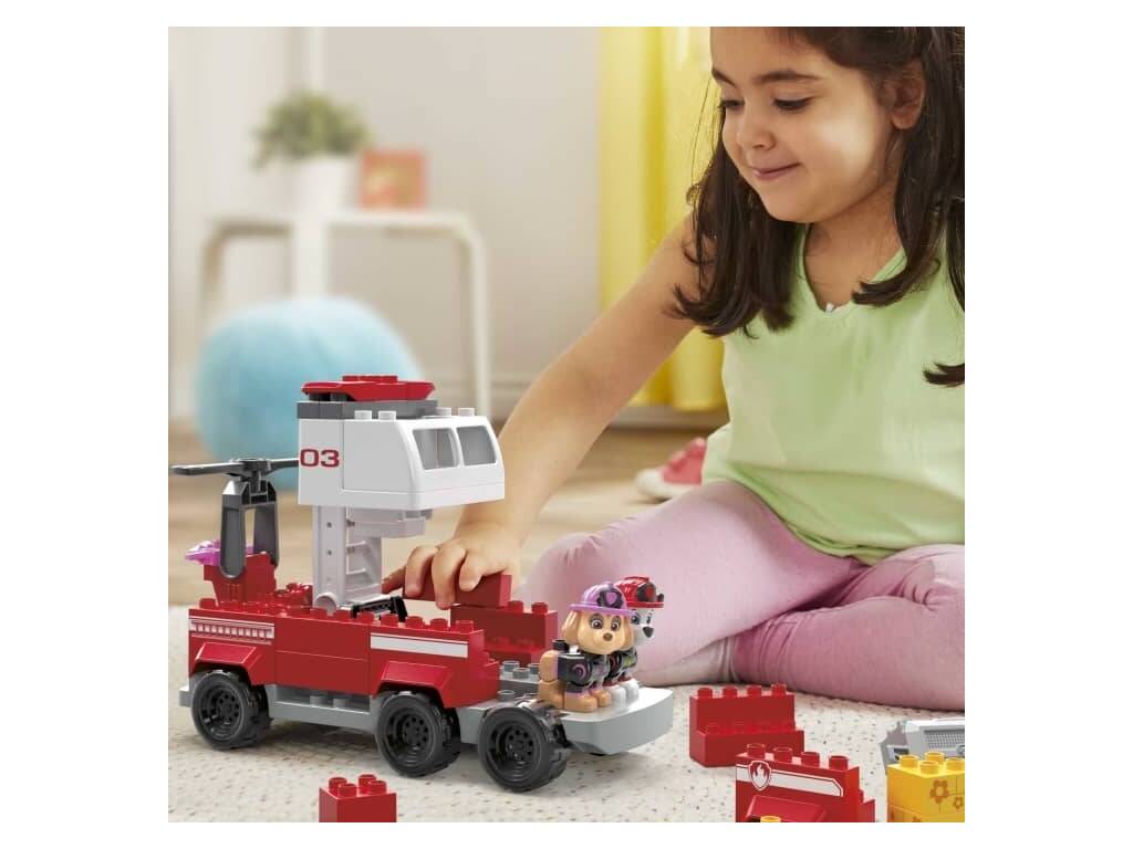 Paw Patrol Mega Bloks Camion dei pompieri Marshall Mattel HHN05