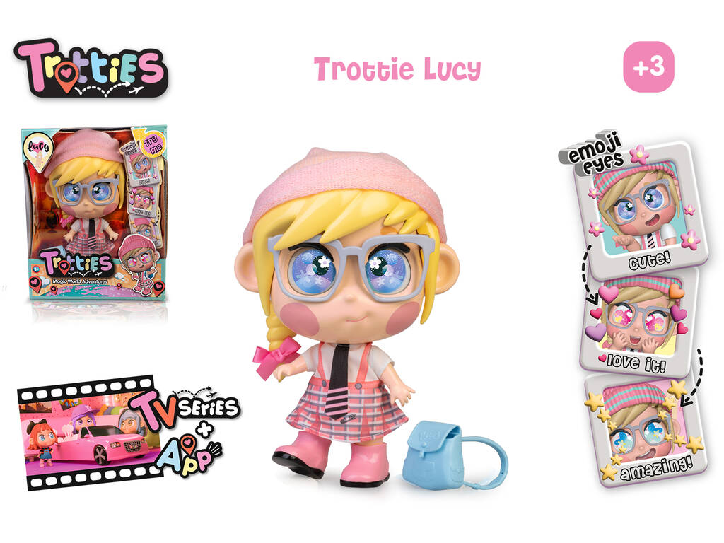 Poupée Trotties Famosa Lucy TFT02000