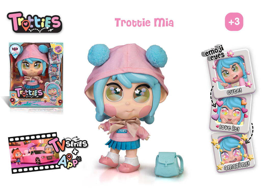 Trotties Muñeca Mia Famosa TFT01000