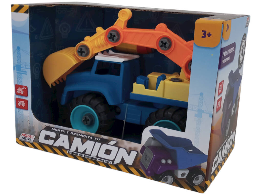 Set Assemblage et Démontage Pelle Camion 25 cm.
