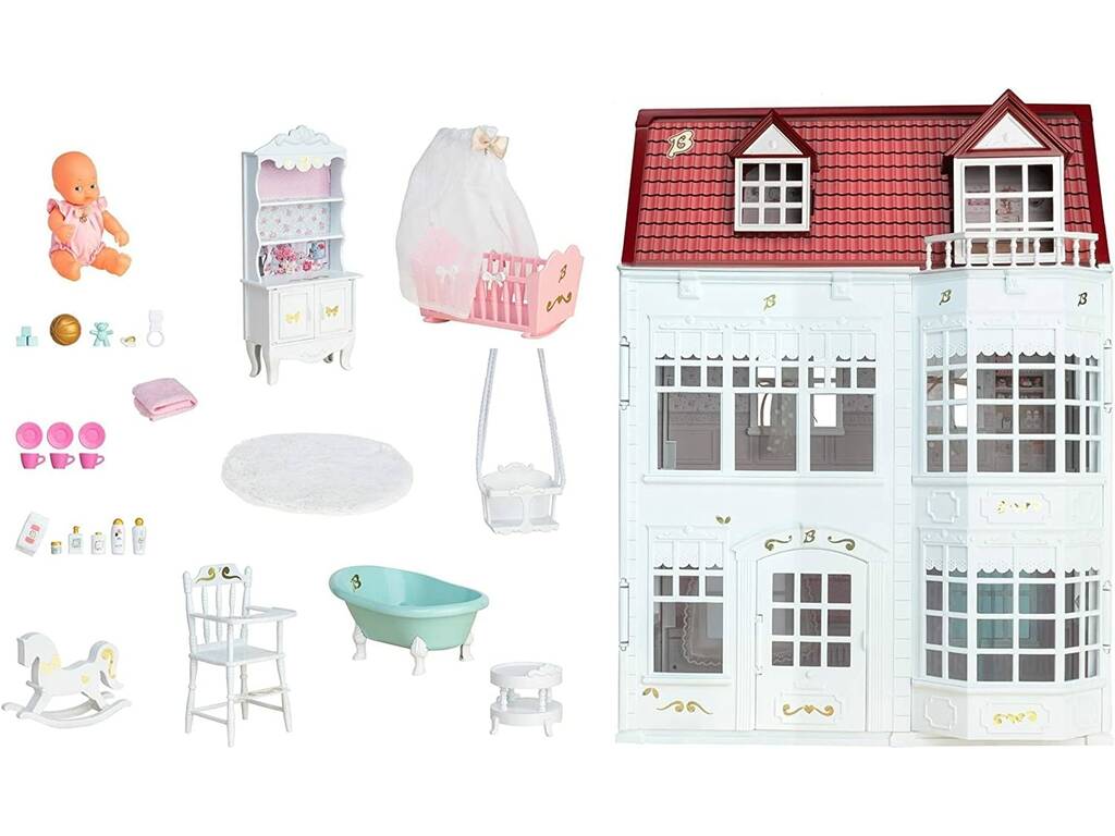 Casa Barriguitas con Muñeca y Accesorios Famosa 700017220