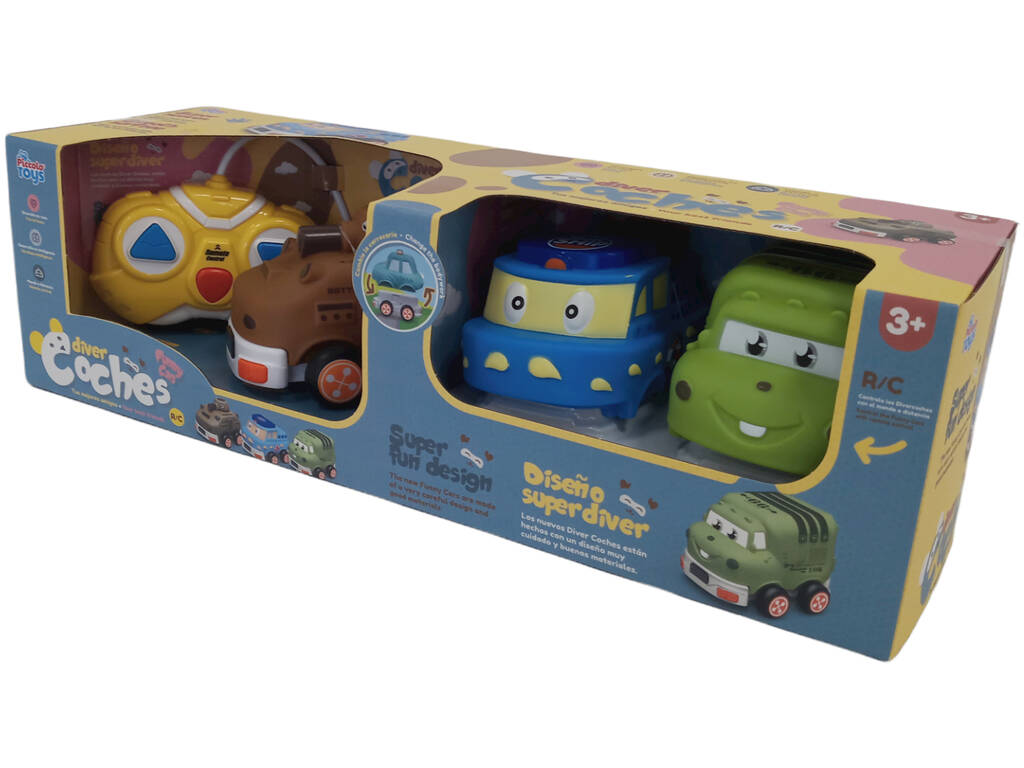 Radiocommande pour enfants avec 3 corps interchangeables