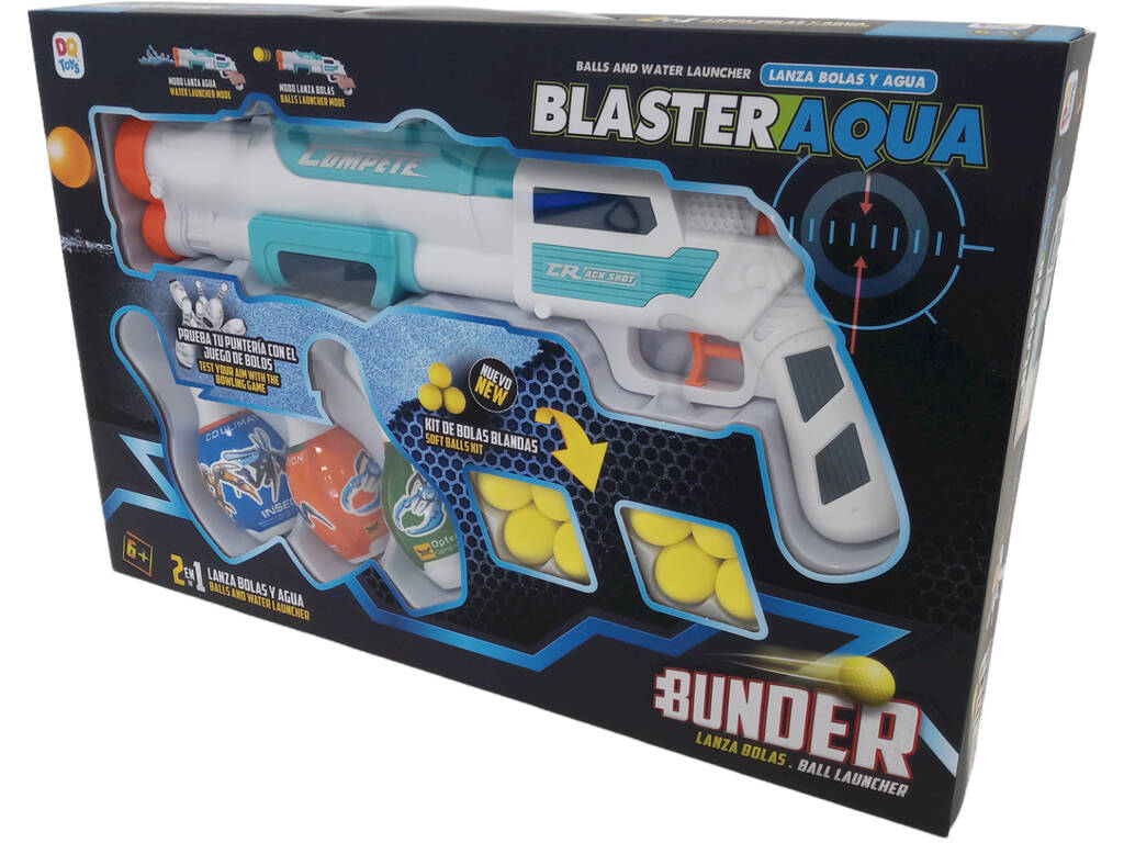 Bunder Lancia Bolle e Acqua Blaster Aqua
