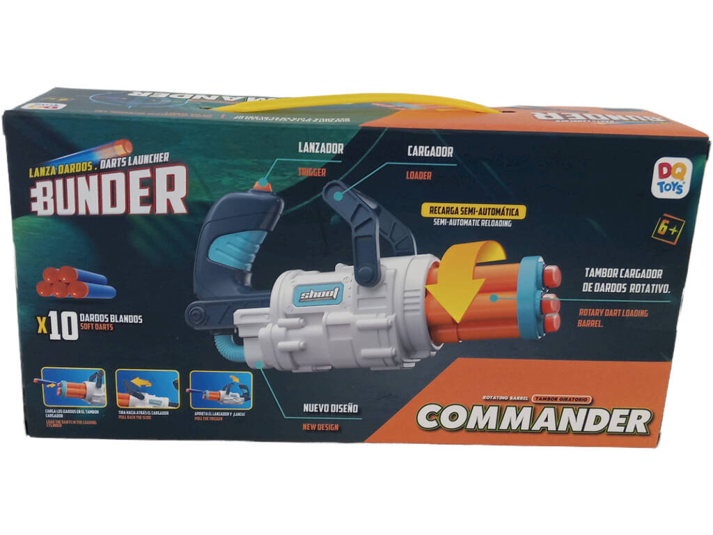 Commandant du lanceur de fléchettes Bunder