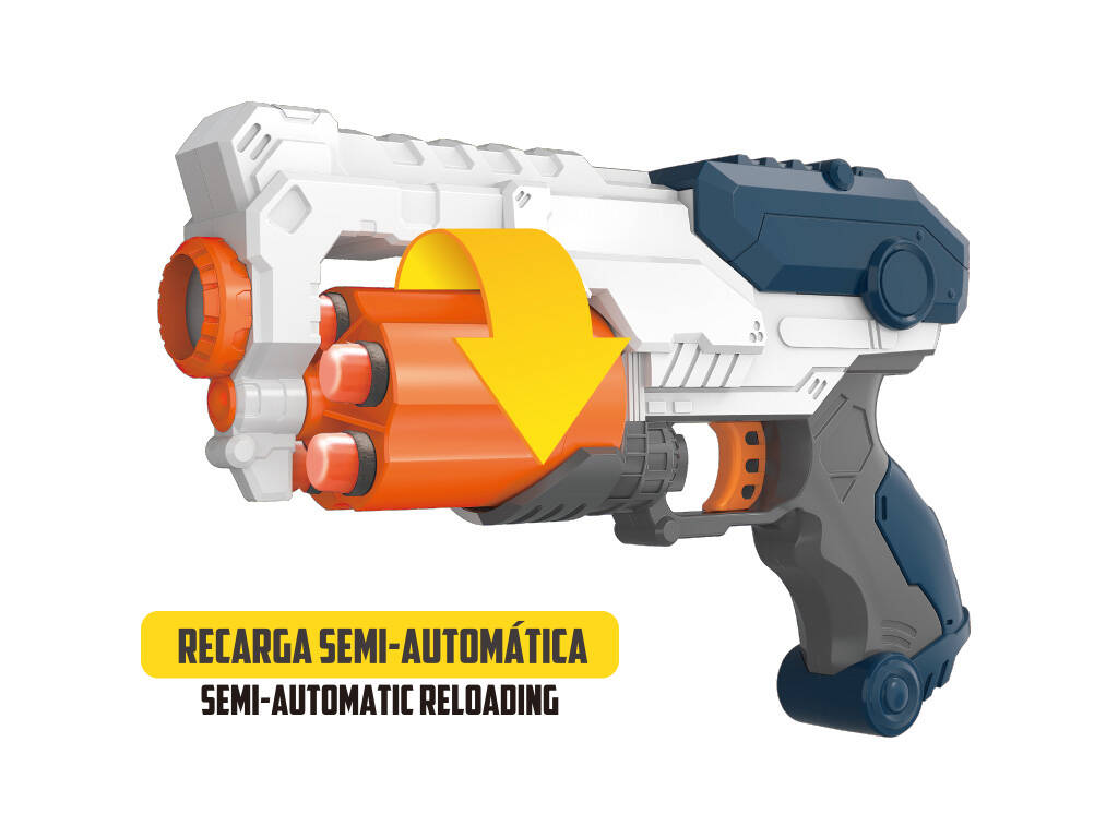 Bunder Lanciafreccette Blaster con 10 freccette