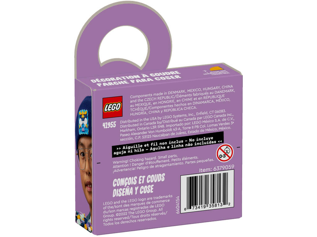 Écusson à coudre Lego Dots 41955