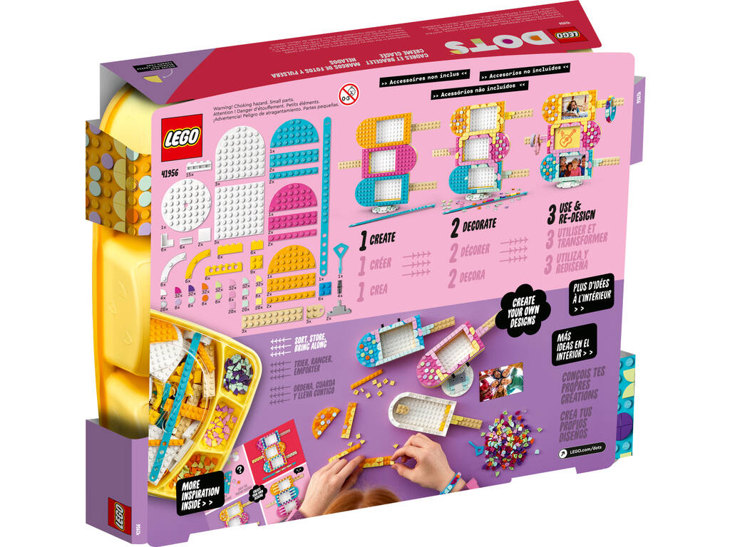Lego Dots Cornici e Braccialetto Gelato 41956