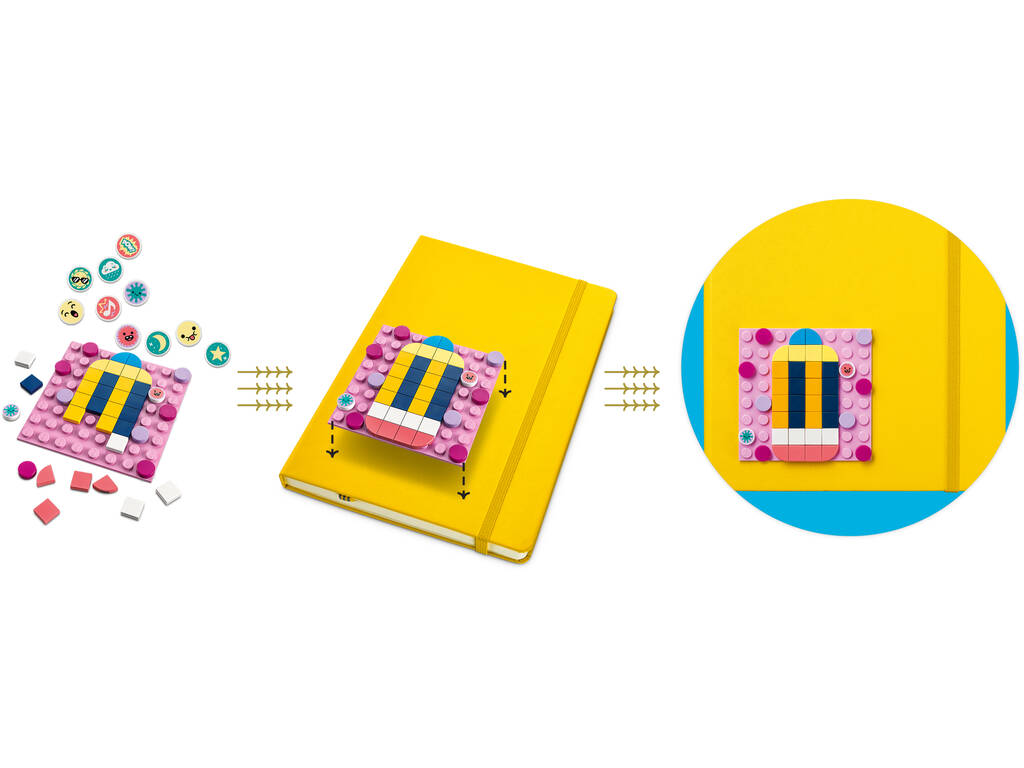 Lego Dots Megapack di toppe adesive 41957