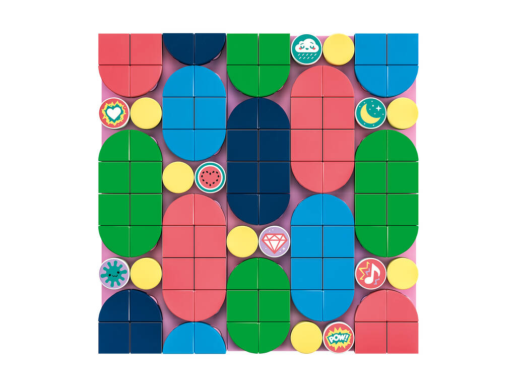 Lego Dots Megapack di toppe adesive 41957