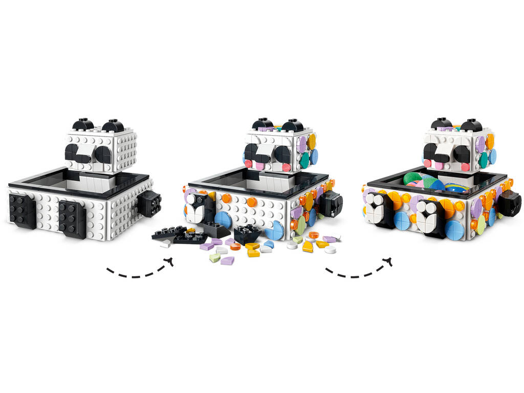 Lego Dots Bandeja Osito Panda 41959