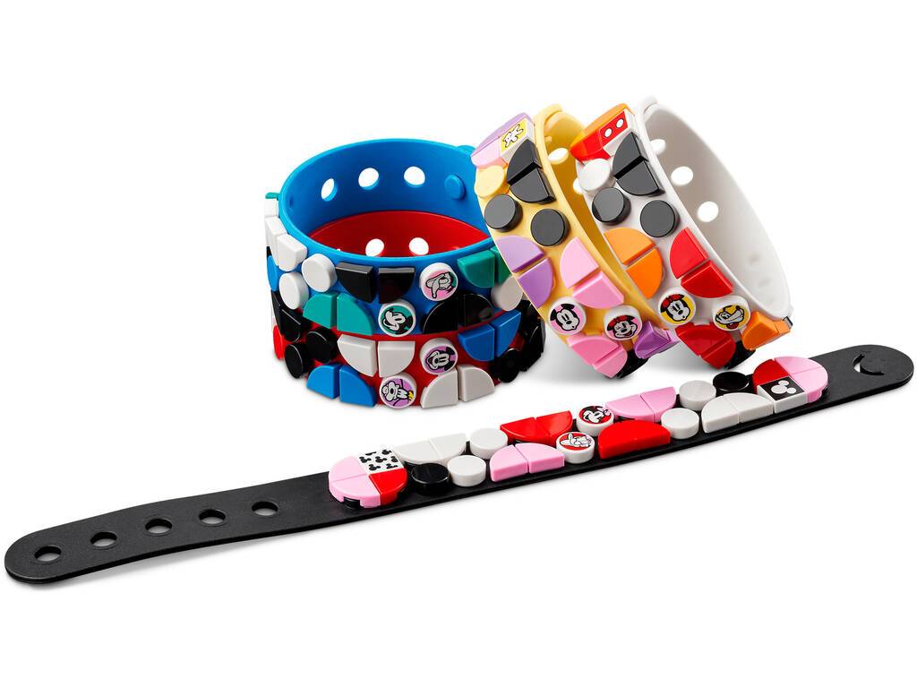 Lego Dots Mickey e i suoi amici: Megapack di braccialetti 41947