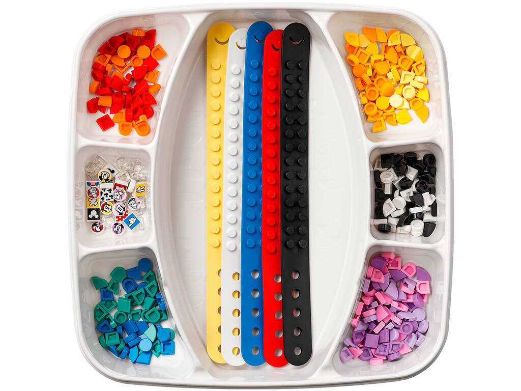 Lego Dots Mickey e i suoi amici: Megapack di braccialetti 41947