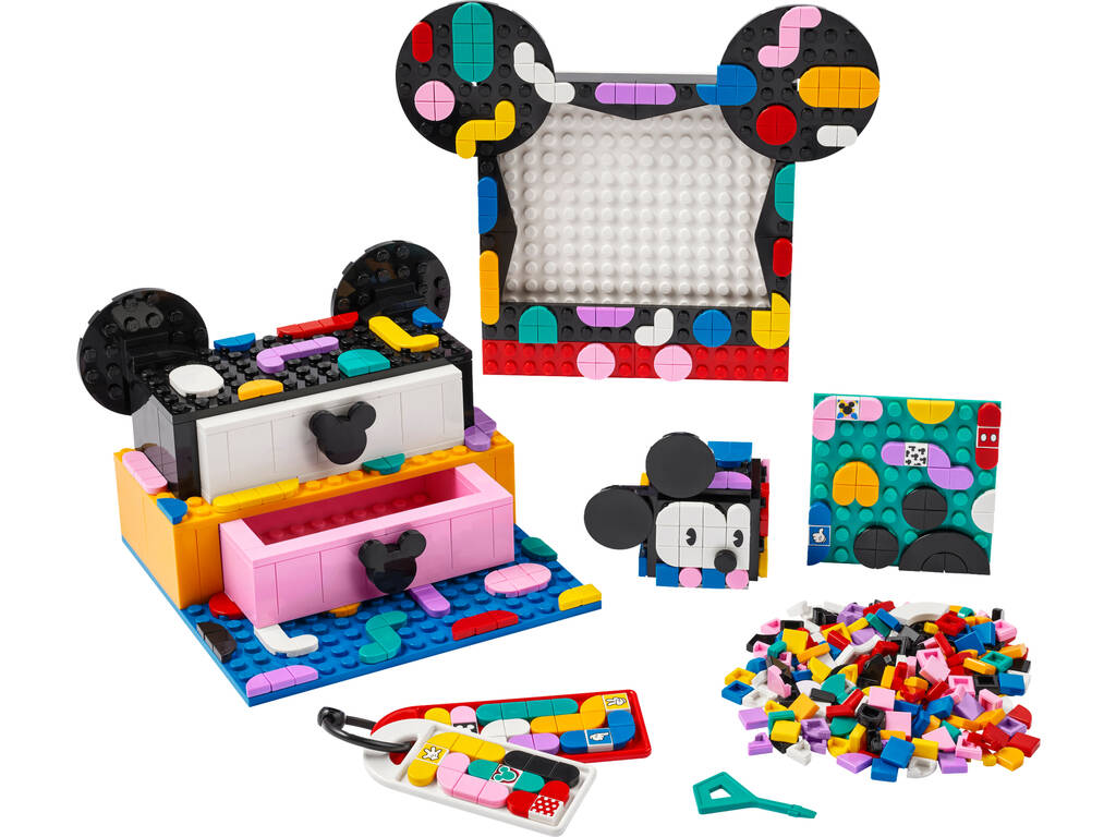 Lego Dots Mickey y Minnie: Caja de Proyectos de Vuelta al Cole 41964