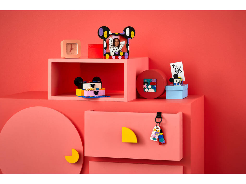 Lego Dots Mickey y Minnie: Caja de Proyectos de Vuelta al Cole 41964