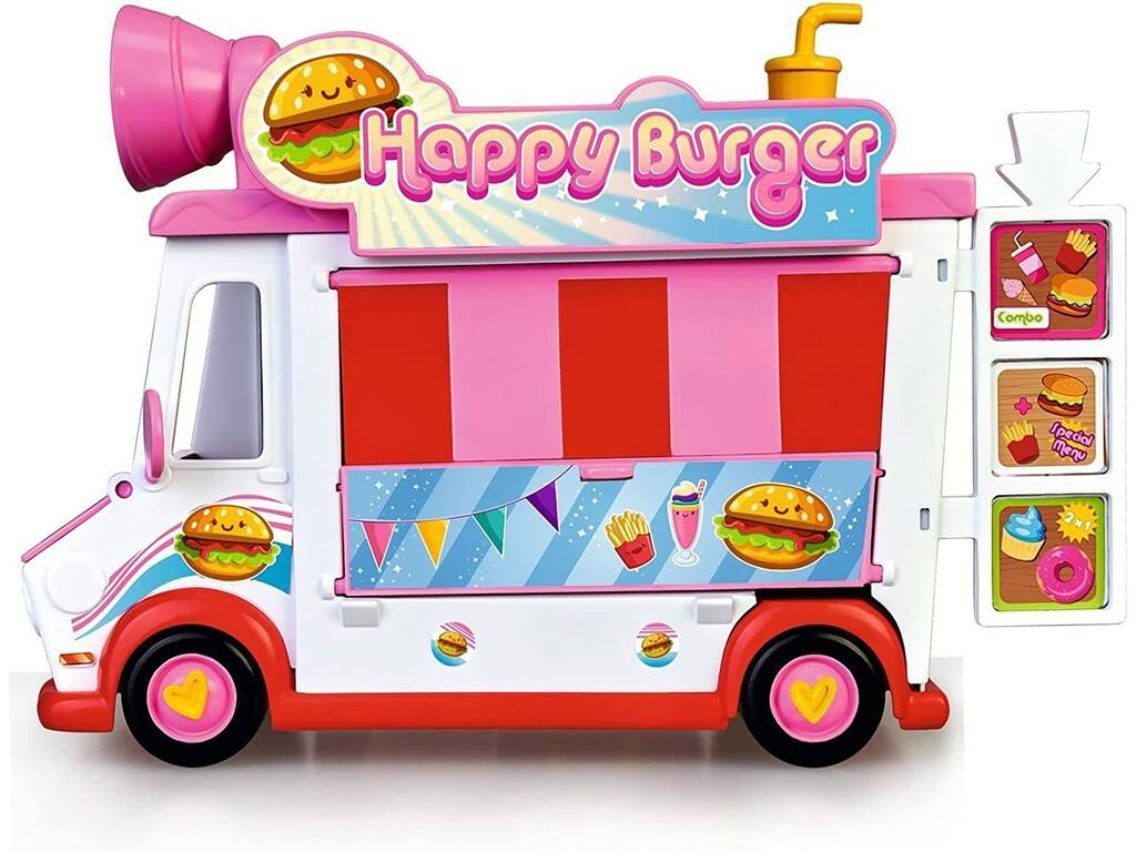 Pinypon Happy Burger con Figura e Accessori Famosa 700017210