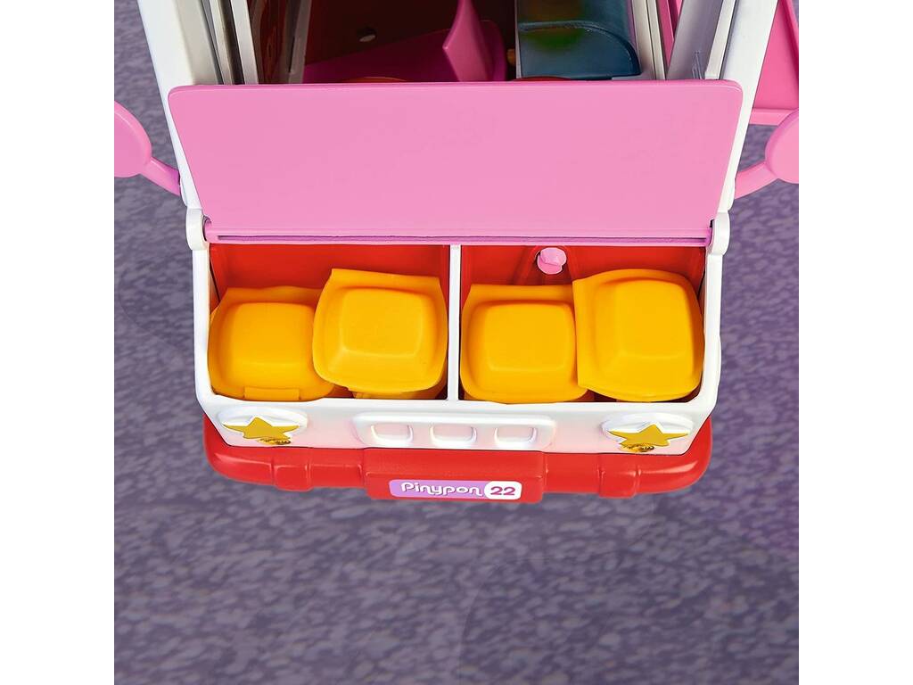 Pinypon Happy Burger con Figura e Accessori Famosa 700017210
