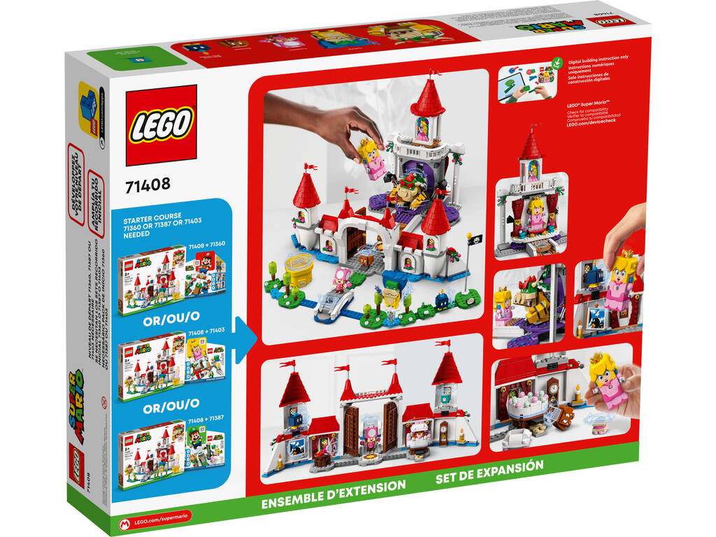 Lego Super Mario Set di espansione: Castello di Peach 71408
