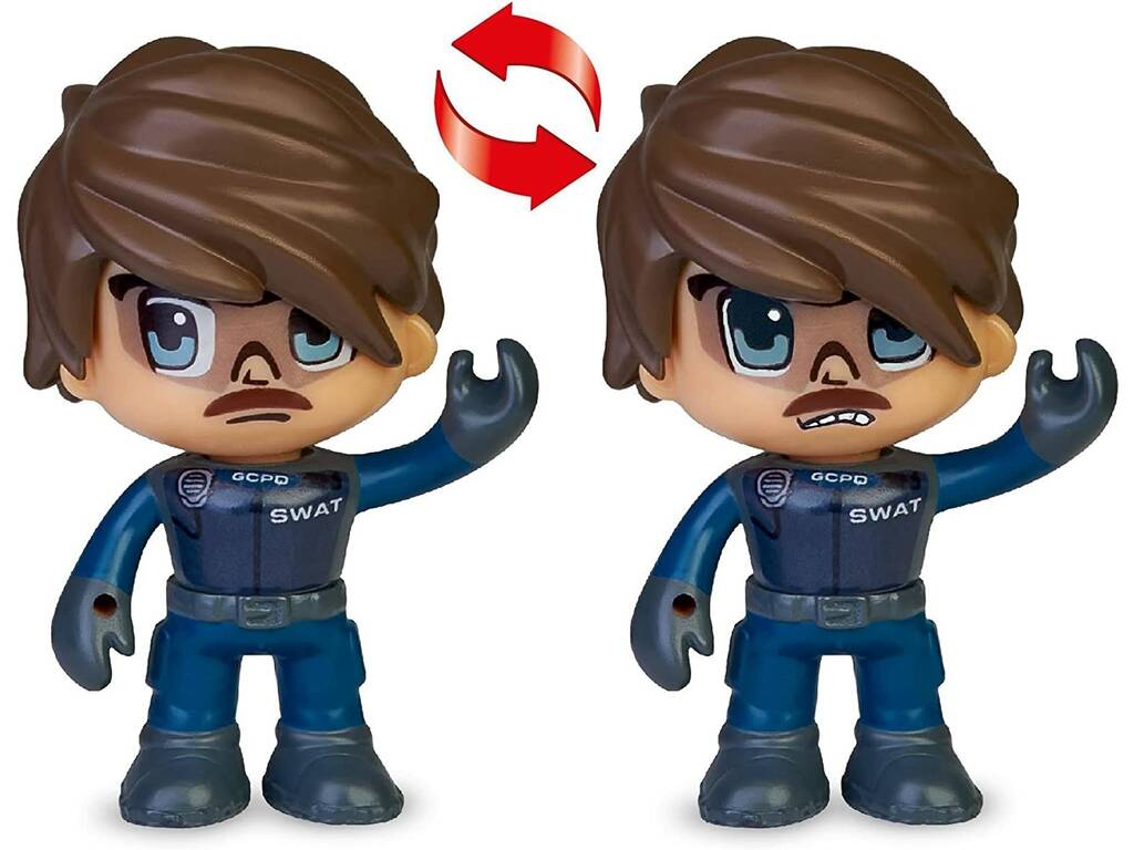 Pinypon Action Súper Camión de Policía con Figuras y Accesorios Famosa 700017344