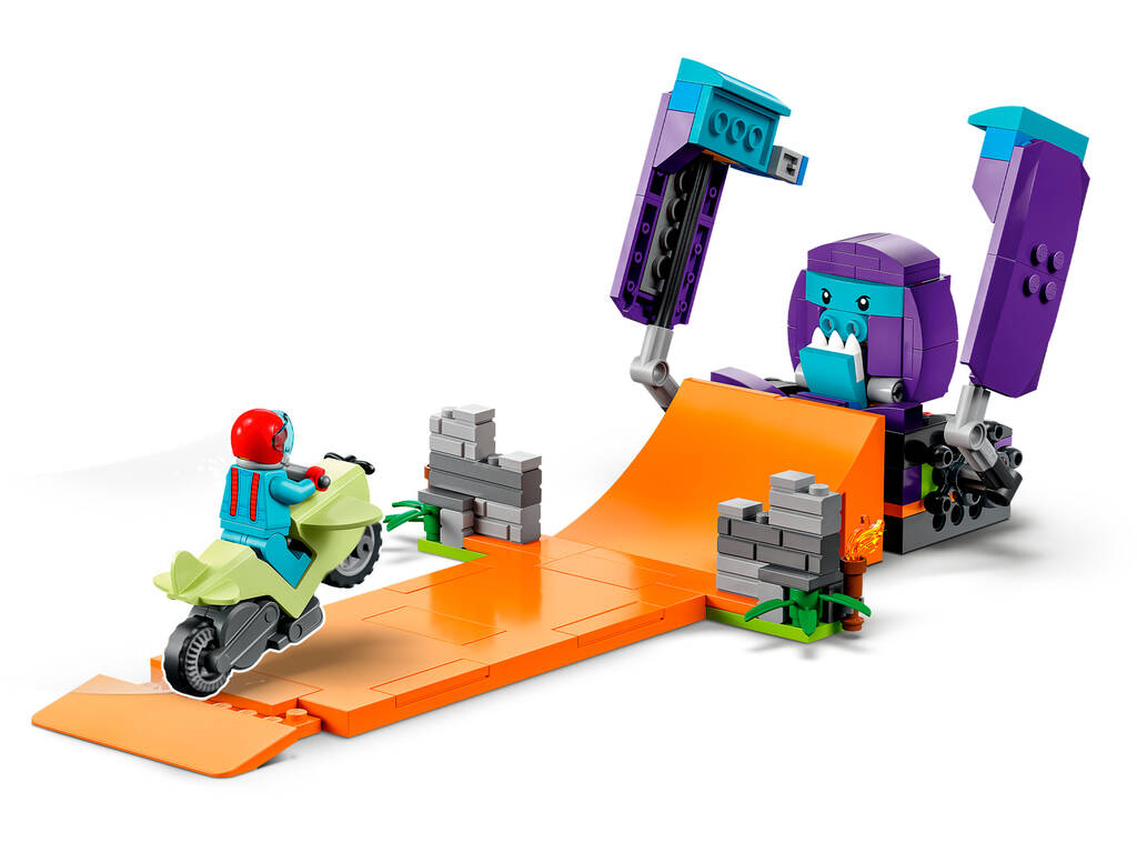 Lego City Stuntz Acrobatic Curl : Chimpanzé dévastateur 60338