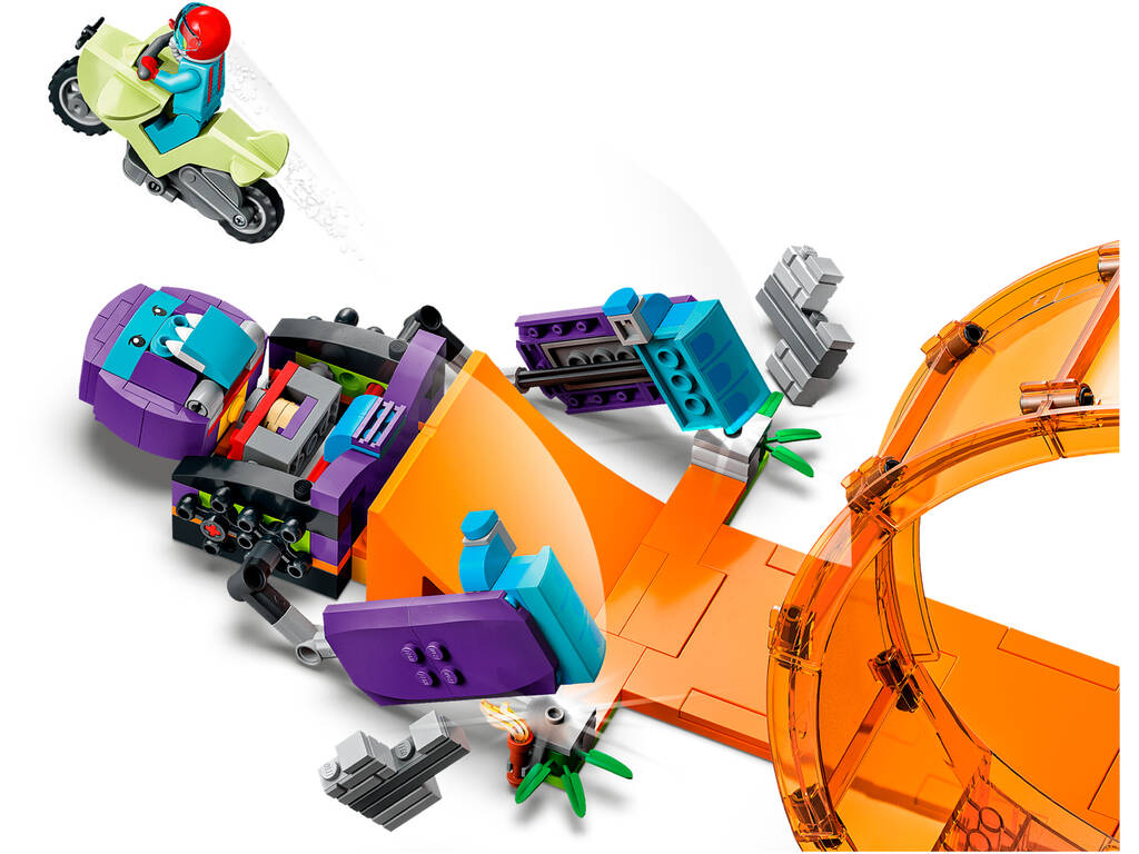 Lego City Stuntz Acrobatic Curl : Chimpanzé dévastateur 60338