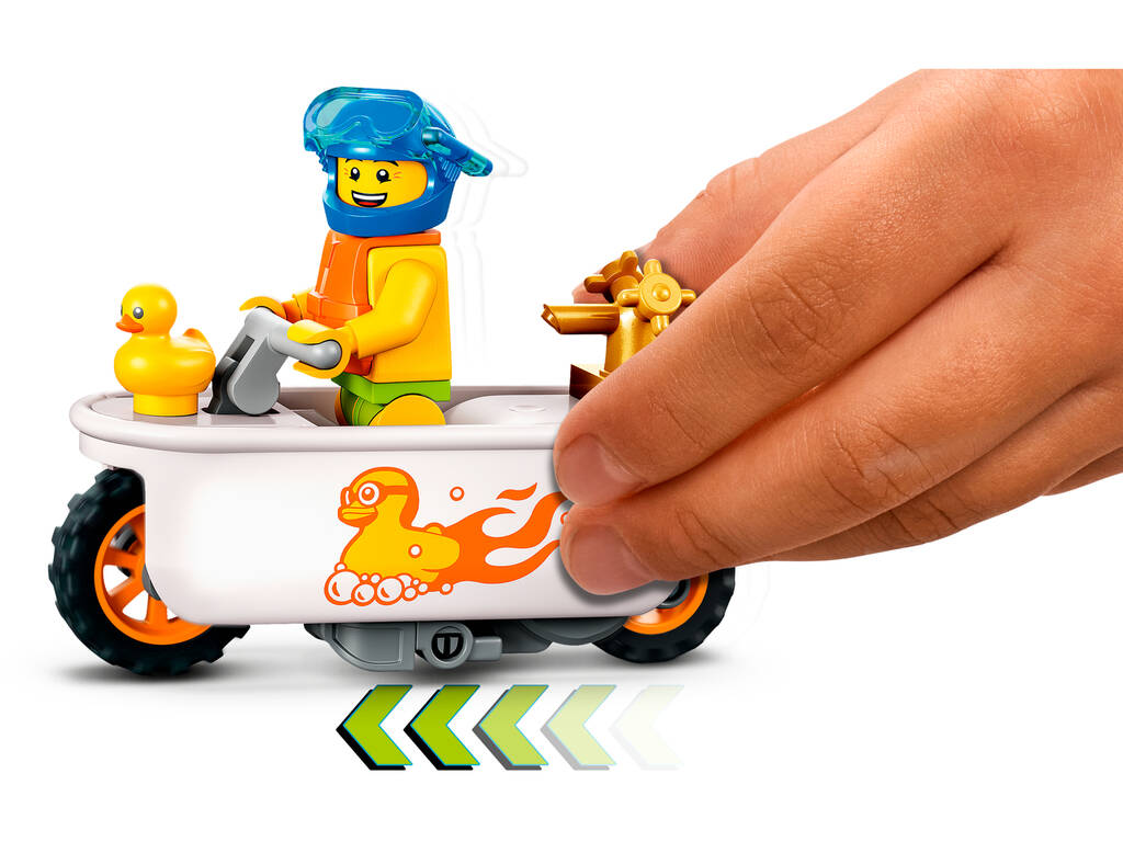 Lego City Stuntz Moto Acrobatica: Vasca da bagno 60333