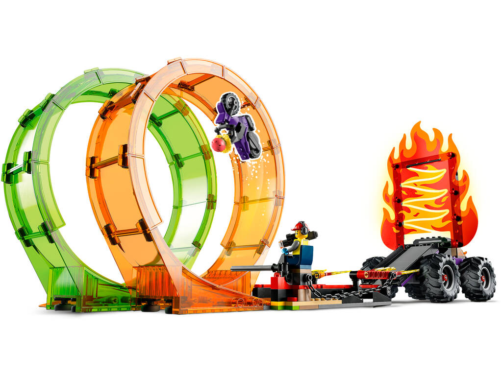 Lego City Stuntz Double Curl Stunt Track 60339