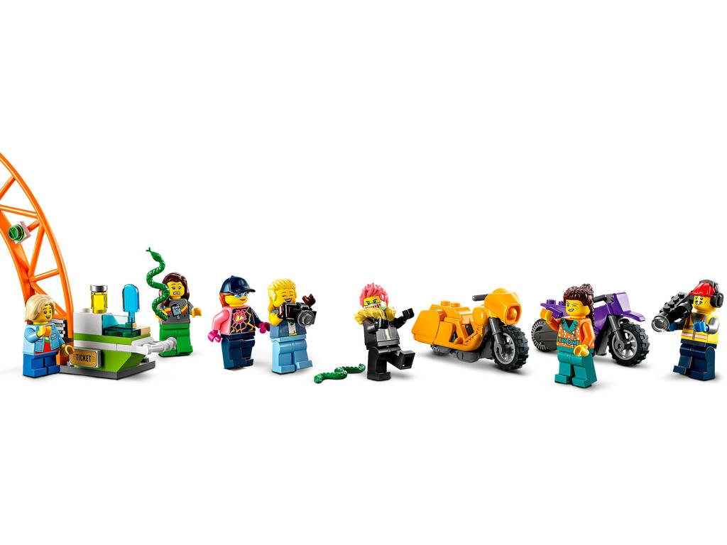 Lego City Stuntz Double Curl Stunt Track 60339