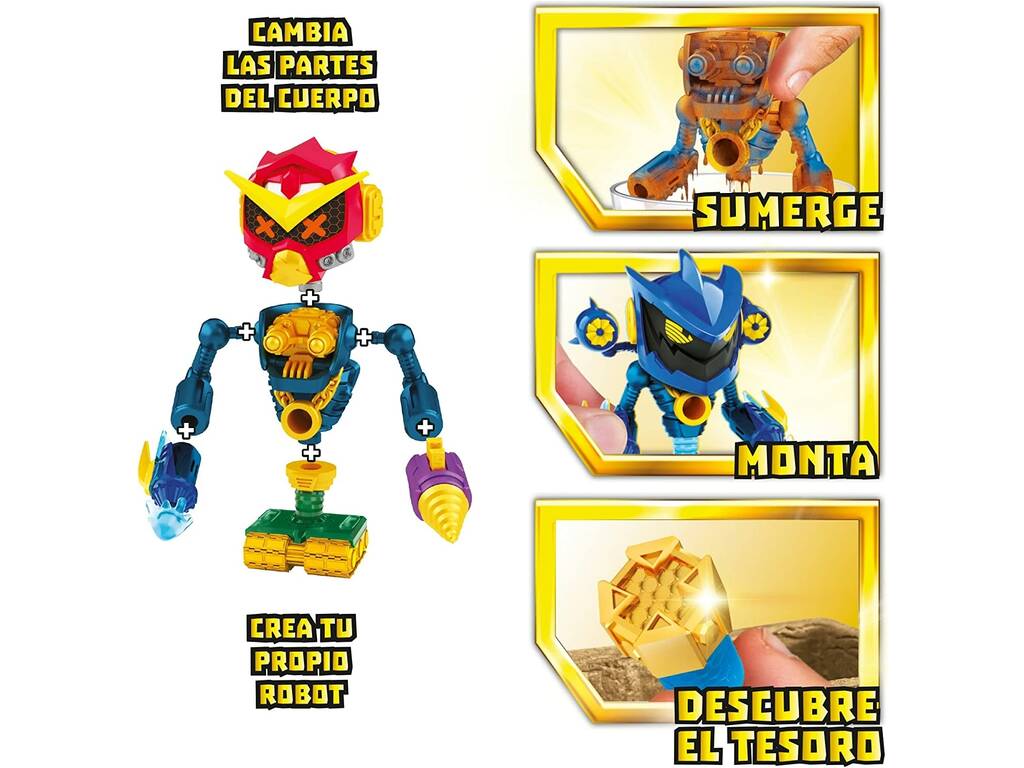 Treasure X Armed Robots Famosa TRR50000