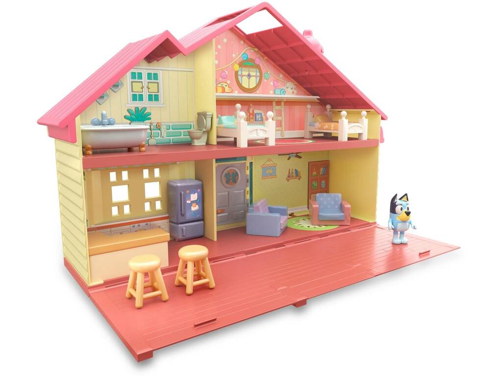 Bluey Family House con Figura Famosa BLY04000