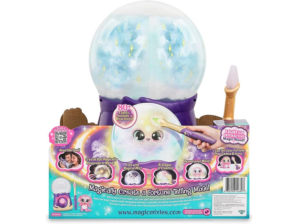 Famosa Magic Mixies Boule de cristal rose MGX05000