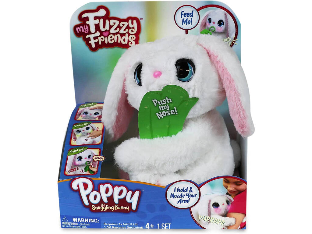 Coniglietto Poppy Snuggling Bunny Famosa MYN00200