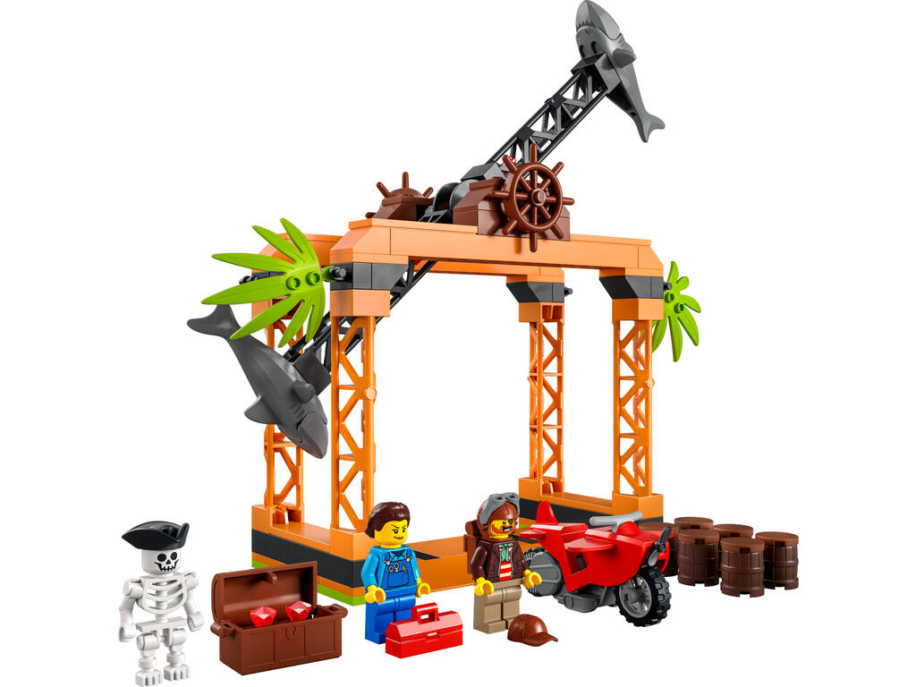 Lego City Stuntz Stunt Challenge : Attaque de requin 60342