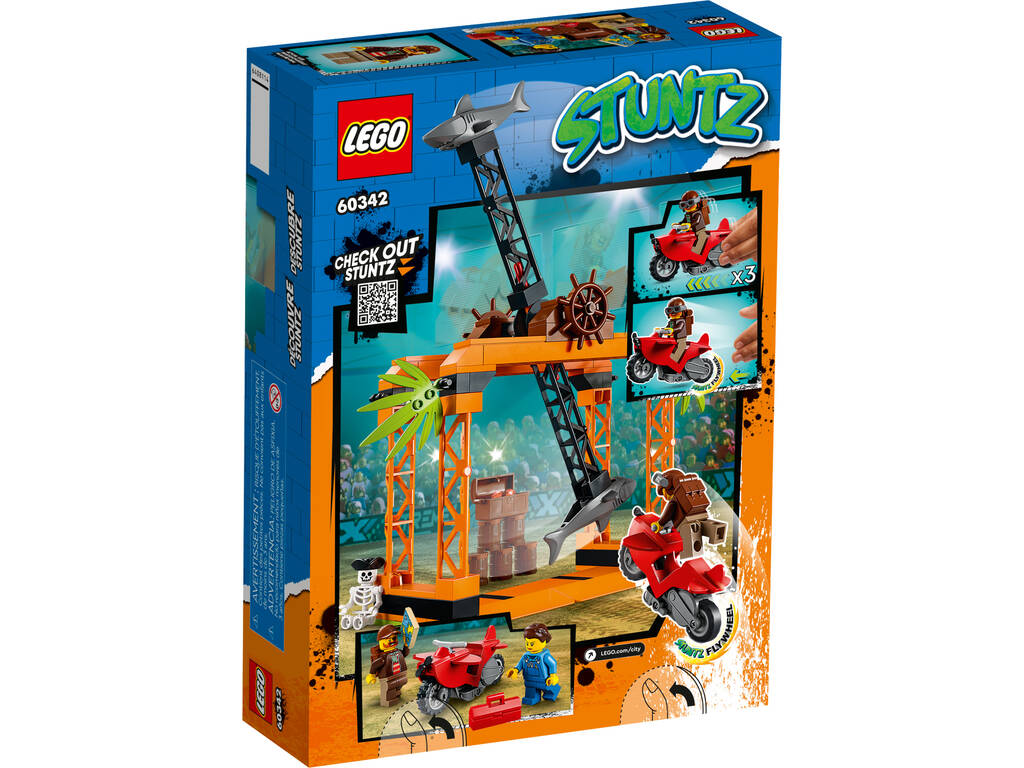 Lego City Stuntz Stunt Challenge : Attaque de requin 60342