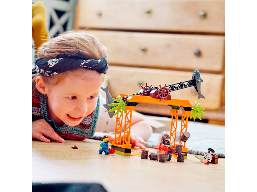 Lego City Stuntz Stunt Challenge : Attaque de requin 60342