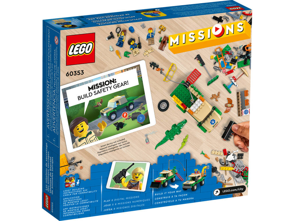Lego City Missioni di salvataggio degli animali selvatici 60353
