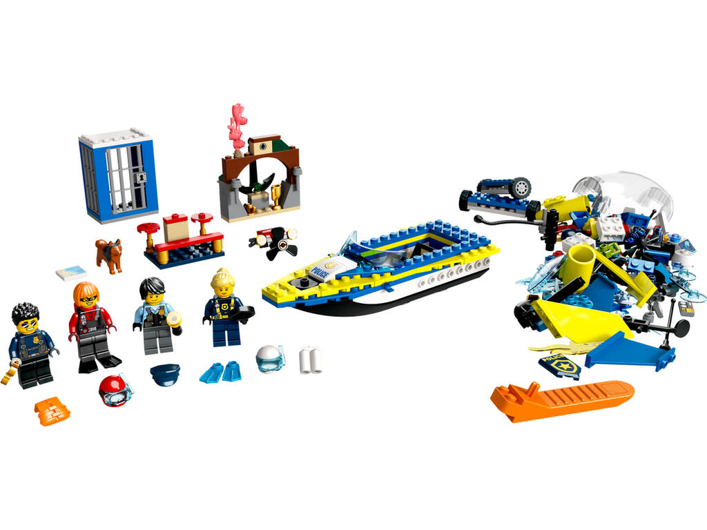 Lego City Stuntz Missioni Detective della Polizia d'Acqua 60355