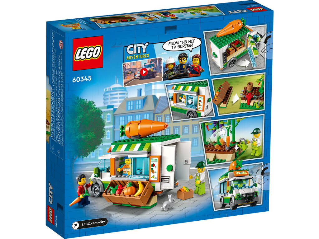 Lego City Camioneta do Mercado de Agricultores 60345