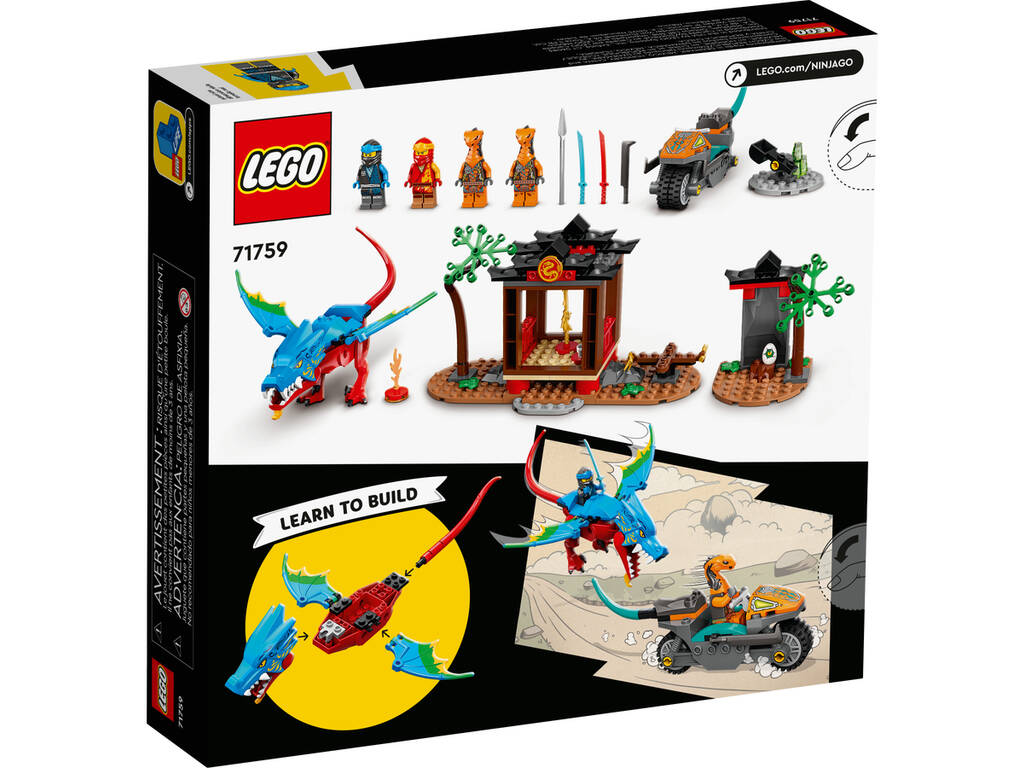 Lego Ninjago Tempio del Drago Ninja 71759