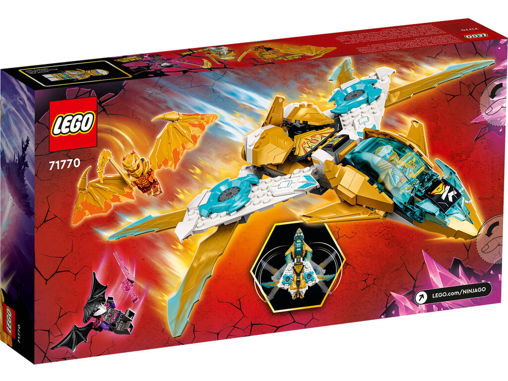 Lego Ninjago Reattore Drago d'Oro di Zane 71770