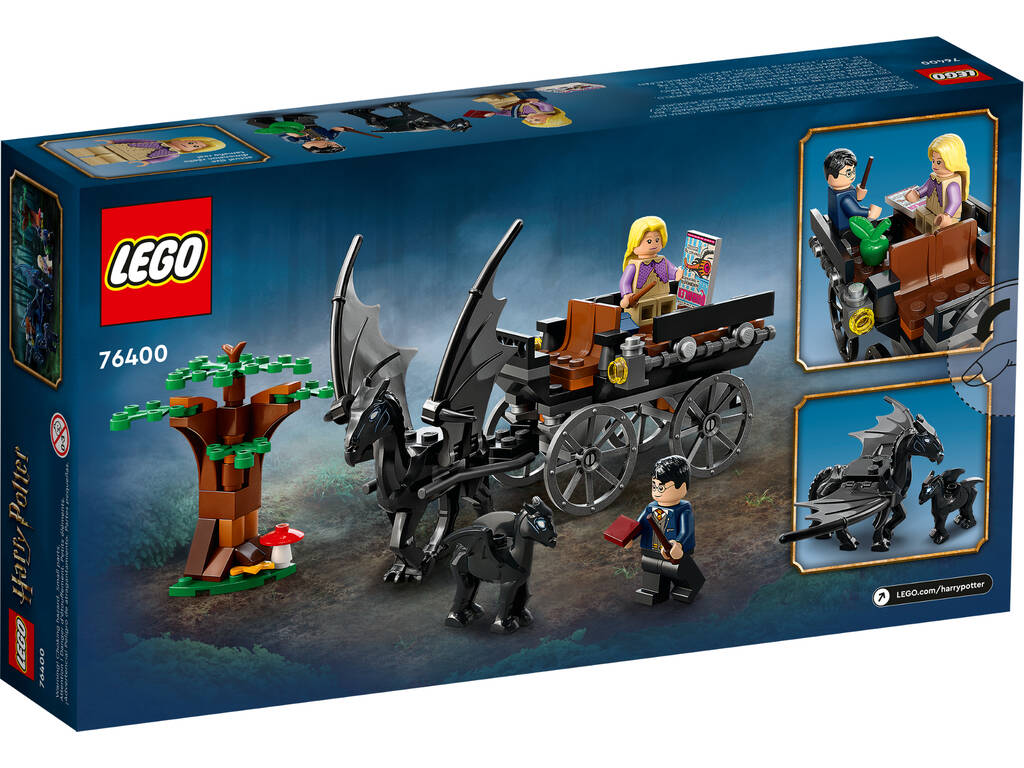 Lego Harry Potter Carrozza e Thestrals di Hogwarts 76400