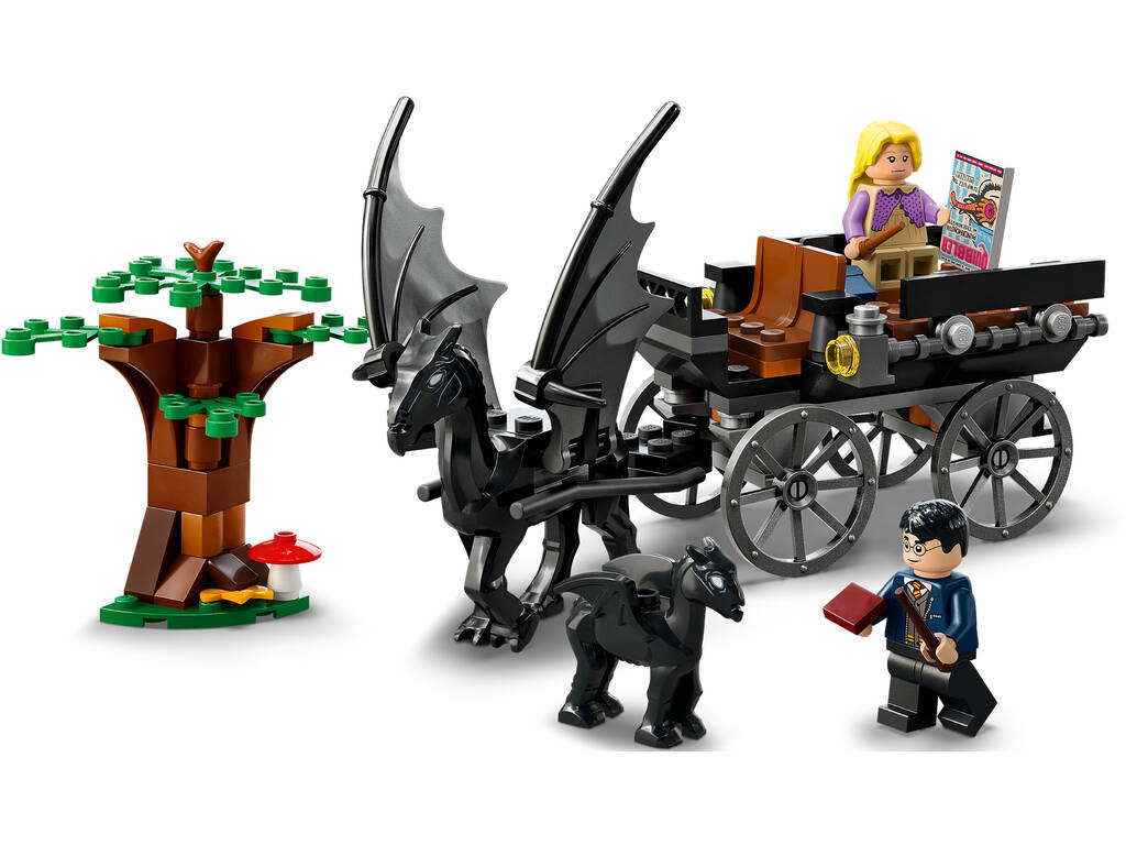 Lego Harry Potter Carrozza e Thestrals di Hogwarts 76400