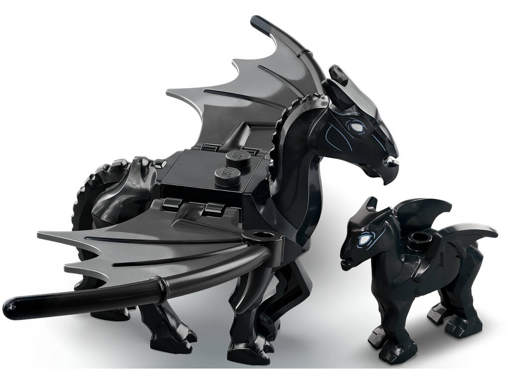 Lego Harry Potter Carrozza e Thestrals di Hogwarts 76400